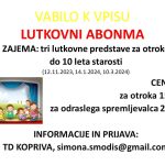 Vabljeni k vpisu lutkovnega abonmaja – TD Kopriva Spodnja Polskava