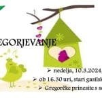 Gregorjevanje, nedelja 10.03.2024 ob 16.30 uri, s TD Kopriva Sp.Polskava