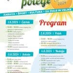 Program 24. Spodnjepolskavskega poletja v obdobju od 1.8. 2024 do 4.8.2024