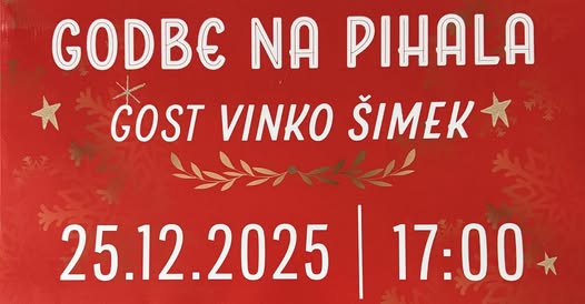 Vabljeni na BOŽIČNO-NOVOLETNI KONCERT Kud Gasilske godbe na pihala dne 25.12. ob 17:00 uri