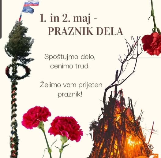 Živel 1 in 2 maj – praznik dela