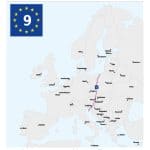 Jantarna kolesarska pot – EuroVelo9, kolesarska postojanka pri akumulacijskem jezeru Požeg