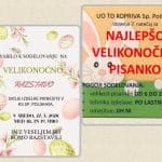 Vabljeni k sodelovanju na 7. natečaj “Za najlepšo pisanko” IN vabilo k sodelovanju na velikonočno razstavo z rokodelskimi izdelki