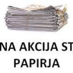 Zbiralna akcija starega papirja za devetošolce od 5. 2. do 9. 2. 2024